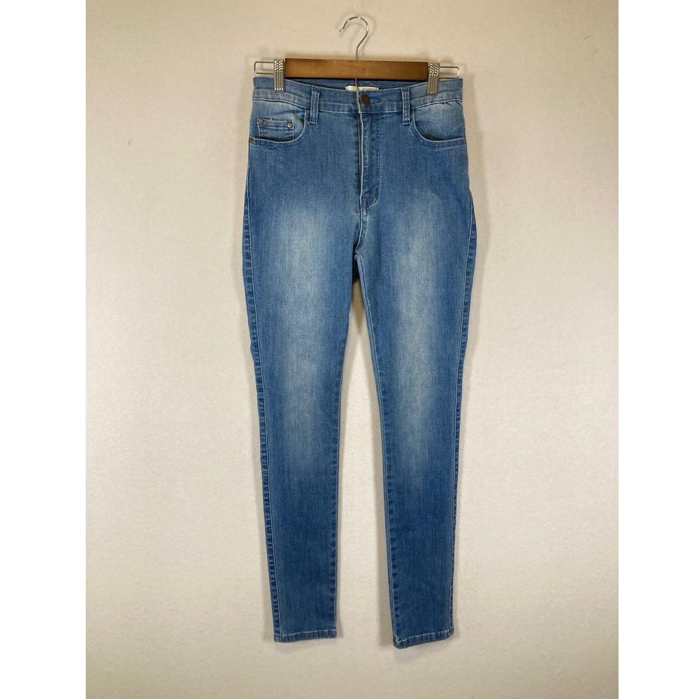 Classic High Rise Petal + Pup Womens Size 6 Blue Skinny Denim Jeans Stretch